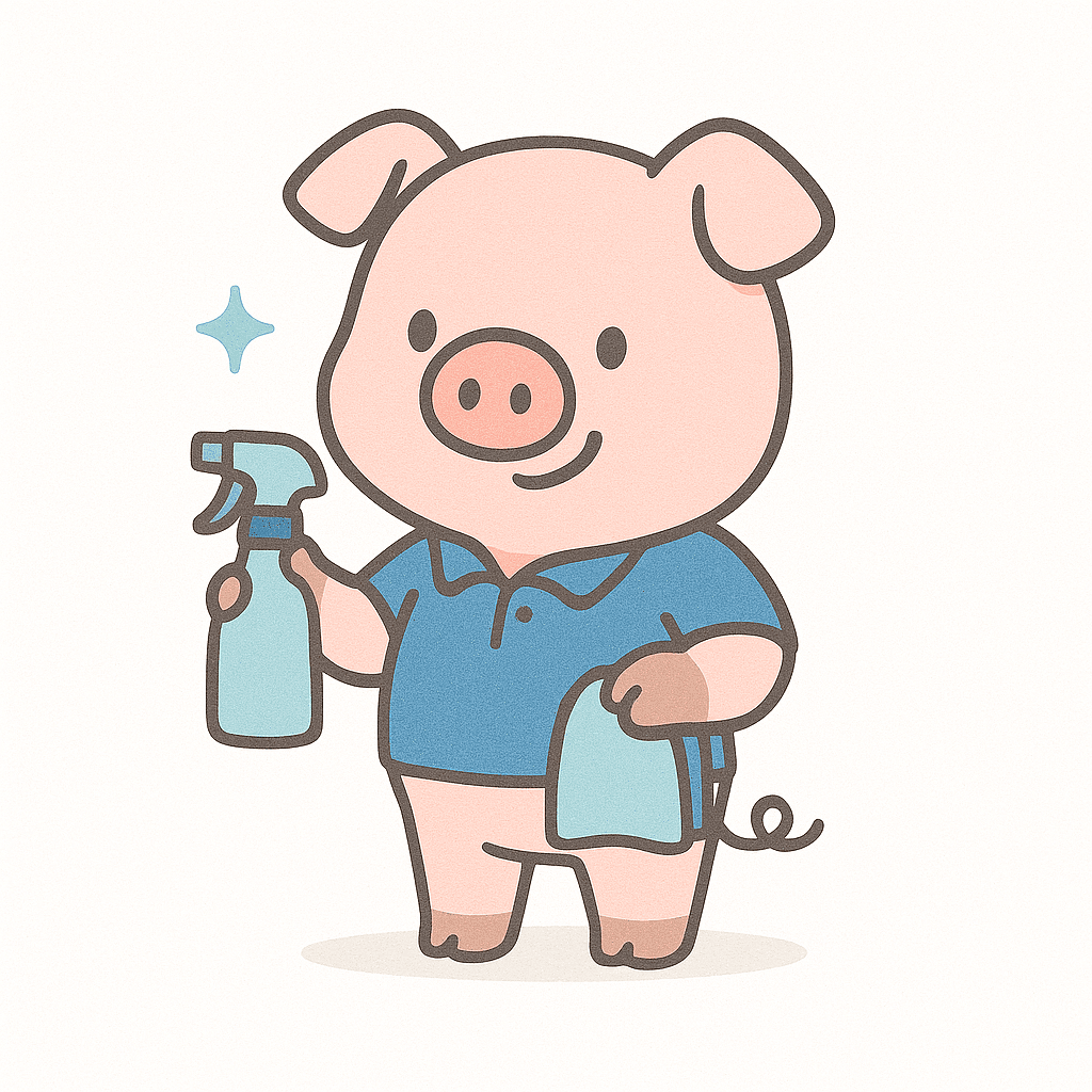CleanPiggy Mascot